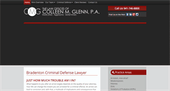 Desktop Screenshot of colleenglenn.com